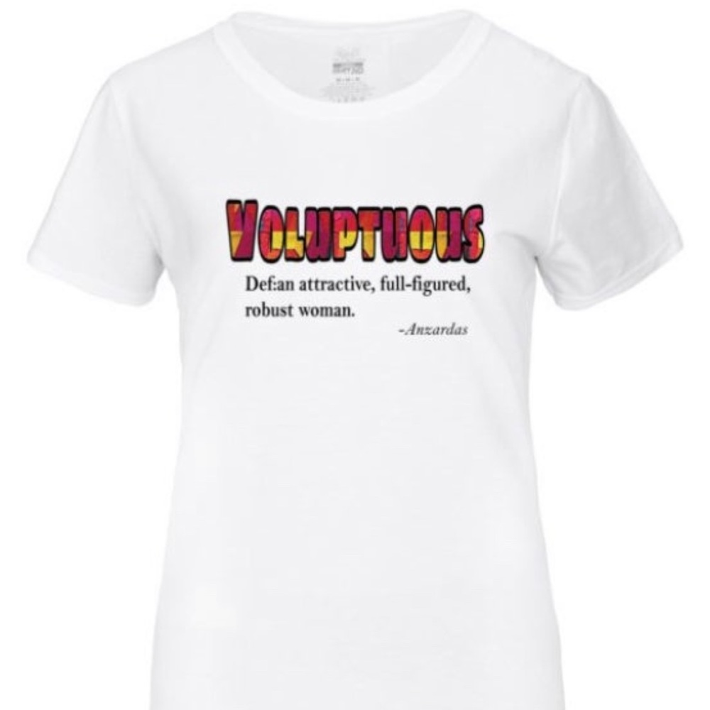 SZ: M-L Voluptuous Definition Tshirt